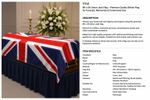 8ft x 5ft Union Jack Flag Funeral Coffin Drape Memorial British Flag