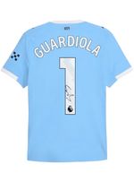 PEP GUARDIOLA SIGNED 2025/26 MANCHESTER CITY HOME SHIRT (ACG CERT AG19145)