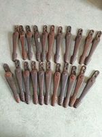 Victorian art deco 22 stair rod clips