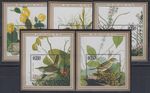 Niue 1985 200th Birthday John James Audubon Mi. No. Block 84-88 **