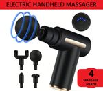 6 Speed Massage Gun Deep Tissue Muscle Percussion Massager For Back Neck Body UK