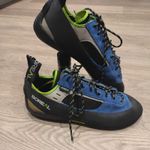 Boreal Joker Laced Climbing Shoes in Blue Size 9.5 UK VGC