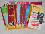 LOT OF 42 x EYMS BUS TIMETABLES GUIDES etc EAST YORKSHIRE ALL DIFFERENT