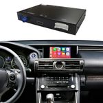 Wireless CarPlay Android Auto Retrofit nav Module For Lexus IS 14-2019 With Knob