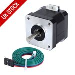 Nema 17 Stepper Motor 1.7A 44Ncm 5mm Shaft 12V  Reprap Prusa CNC 3D Printer