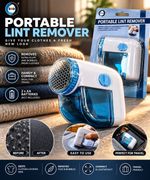 Portable Electric Lint Remover Fabric Shaver Clothes Fuzz Bobble Remover 2xAA