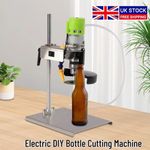 6000R/Min Glass Bottle Cutter Electric DIY Bottle Cutting Machine Xmas Gift UK