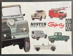 AUSTIN Gipsy G4 M10 & G4 M15 Car Sales Brochure c1964  Ref 2136/C