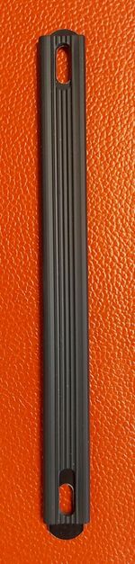 1 X Rubber Carry Handle With Steel Reinforcement Strap For Amps, Ham Radio...