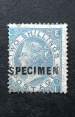 Queen Victoria GB 2/ SPECIMEN SG.118s Pl.1 MNH Good Perforation VF