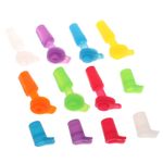 Silicone Replacement Bite Valve For Water Bottle Multiple Color Suction Nozzle