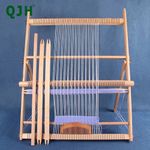 1PC DIY Wooden Weaving Knitting Loom Machine Frame Carpet Tassel Sewing Tools