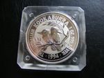 F101 Australia Kookaburra 1994 1 ounce Silver Proof  Dollar in perspex case