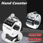 1x Mechanical Hand Tally Counter 4 Digit Manual Clicker Number Counter Tool UK
