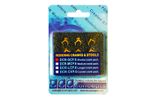 DCR-SCP.6 DCC Concepts OO/HO Scale Point Rodding Short Cranks (6) Pins (100)