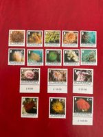 QE II STAMPS, ALDERNEY, DEFINITIVE SET, CORALS, FREE POSTAGE