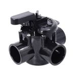 3Way Diverter with 112In ID2In OD PVC Pipe Diverter for Ground Pool