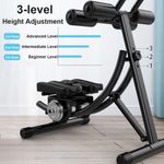 Abdominal Training Household Stomach Workout Ab Toner Machine for Core & Abs