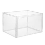 Clear Dustproof Display Case for Blind Box Figures Transparent Toy Storage Box