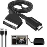 SCART To HDMI Converter Audio Video Adapter For HDTV Sky Box STB Plug HD tv DVD