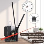Radio Controlled Quartz Clock Movement Mechanism UK MSF Signal Automatic Setting