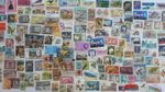 British Commonwealth No GB Stamps Collection - 500 to 3000 Different Stamps 