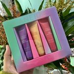 LANEIGE On the Glow Lip Balm Trio 10g each in Berry, Gummy Bear, Vanilla BOXED