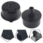 2x Air Compressor Intake Filter Silencer Muffler Male Thread Noise Reduction