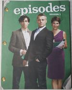 "Episodes" Season 2 Showtime Press Kit Media Guide Matt LeBlanc w/DVDs