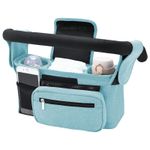 Baby Stroller Diaper Organizer Bag with Multiple Pockets Versatile Storage Bag