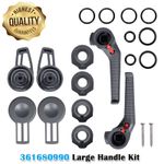 361680990 Large Hatch Handle Kit for Lewmar Marine Ocean LP MP Flush 3G Trimline