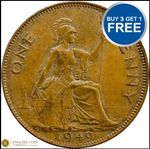 1937 TO 1951 GEORGE VI PENNY / PENNIES CHOICE OF YEAR / DATE