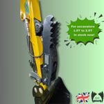 digger excavator log forestry landscaping Hydraulic thumb grab 1.5T - 2.5 ton