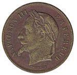 1862 France – 50 Francs – Factice Fantasy Coin – Film Prop “Le Tricheur”