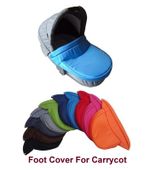 Universal Foot Cover For Carrycot With Snaps Poppers Replacement New 41x44cm