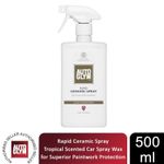Autoglym Rapid Ceramic Spray Wax for Quick & Easy Ceramic Car Protection, 500ml