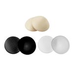 Artist Gather 3 Pairs Round Bra Pads Inserts Cup Bra Insert Enhancers for Bikini