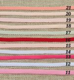 5 metres lingerie picot scallop edge elastic underwear knicker craft sewing Pink