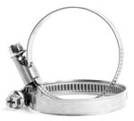 Stainless Steel  Hose Clip Adjustable Hose Clamp Ducting Pipe Jubilee Type