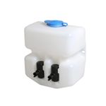 WASHER BOTTLE-TWIN PUMP JCB Part No. 717/07100 - WHEELED LOADER, ZP