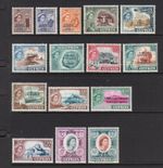 M23829 Cyprus 1960 SG188/202 QEII: Definitives UMM, Cat £150