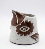 ANTHROPOLOGIE Artist LINDA HASIAO Knotwork LA  Handcrafted Clay BIRD Planter 