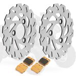 ATV Front Brake Discs Disks Pads For Suzuki Quadsport LTZ 400 LT-Z400Z 2003-2014