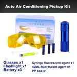 AC Leak Detector Kit With UV Light & Dye – Air Conditioner Leak Detection Tool