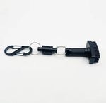 Golf Club Cleaning Brush - With Magnetic Clip And Key Chain