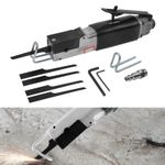 Air Body Hacksaw Cut Off Saw Cutting Metal Tool Pneumatic Reciprocating 4 Blades