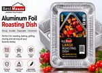 BH | Large Rectangular Aluminium Foil Trays Heavy-Duty Baking & Roasting Pans
