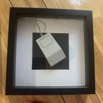 Apple Desktop Bus Mouse ADB Vintage Mac — Shadow Box Framed Collector's Display