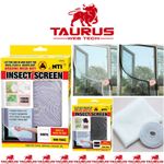 New BLACK-WHITE Window Screen Mesh Net BUG MOSQUITO FLY INSECT MOTH DOOR NETTING
