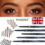Waterproof Ultra Thin Tip Eye Brow Eyebrow Pen Pencil W/ Brush Makeup Tool NEW